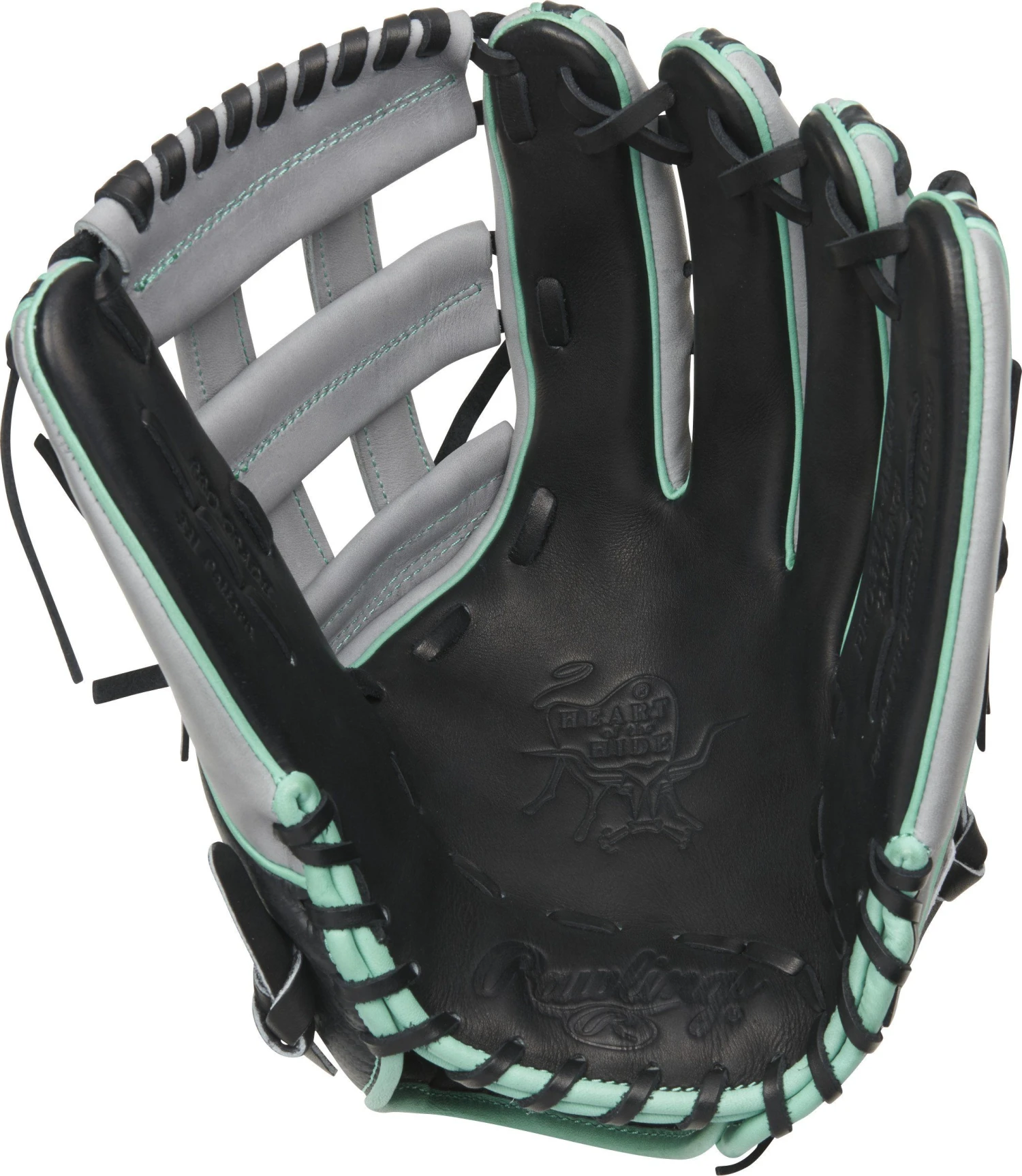 Rawlings Heart Of The Hide Hyper Shell 12.75" Baseball Glove: PRO3319-6BGCF - Image 2