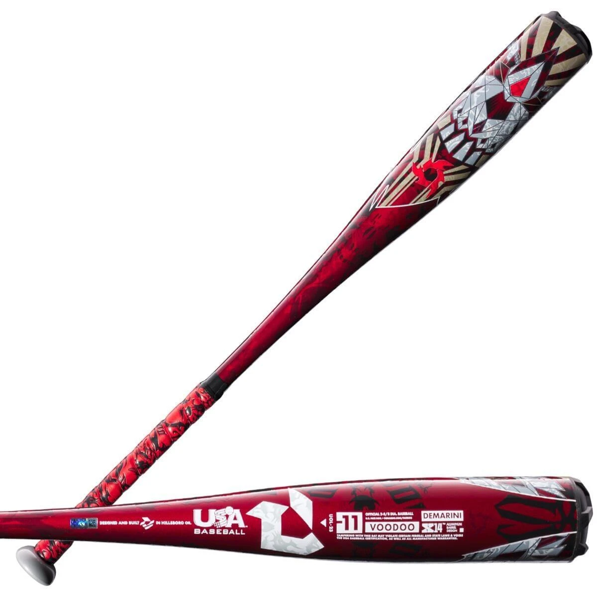 2023 DeMarini Voodoo ONE (-11) USA Baseball Bat: WBD2360010 - Image 2
