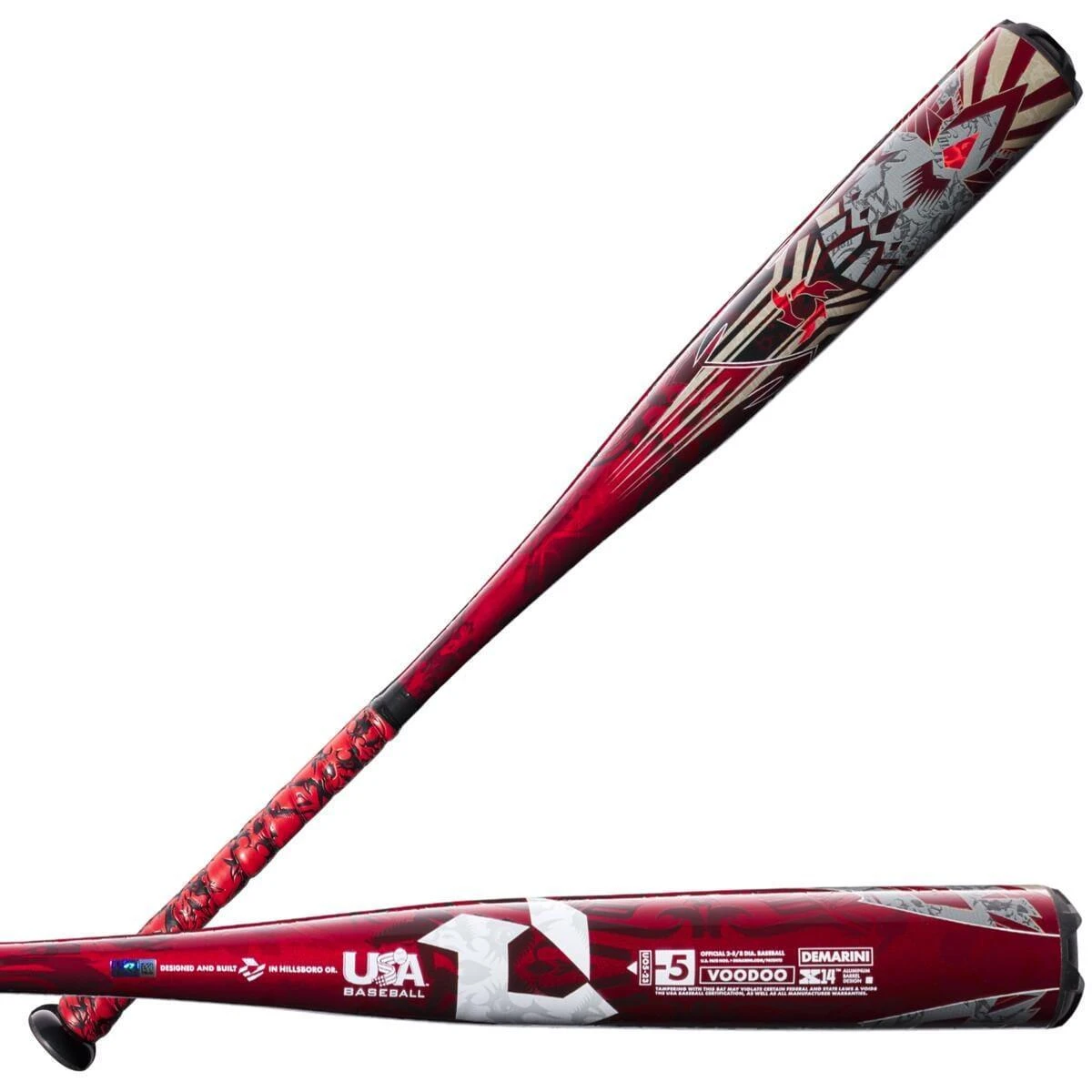 2023 DeMarini Voodoo ONE (-5) USA Baseball Bat: WBD2361010 - Image 2