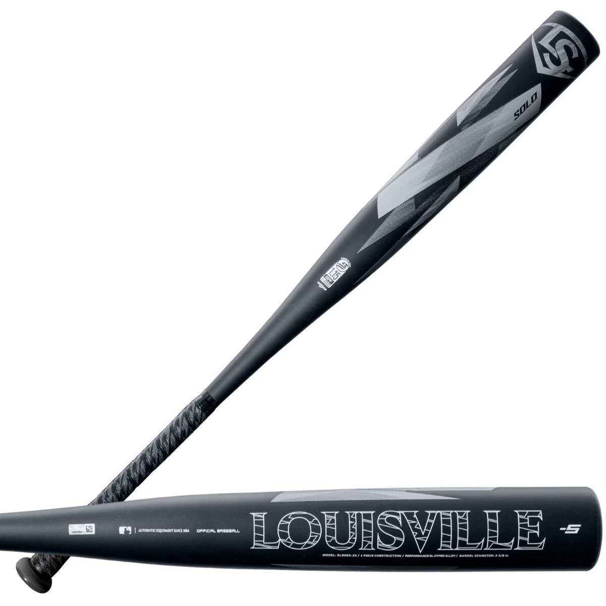 2022 Louisville Slugger SOLO (-5) USSSA Baseball Bat: WTLSLS6B0522 - Image 2